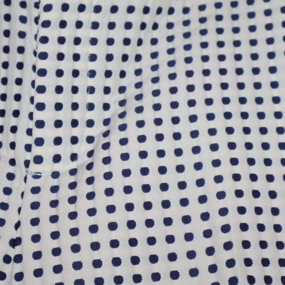 Banana Republic Blue Polka Dot Dressy/Business Casual Cropped Pants. 8P. NWT. - Picture 8 of 14